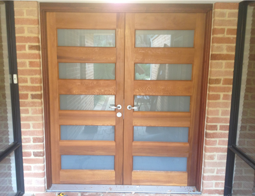 Perth Doors installed by Hammer and Brush